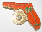 Vintage Lions Club International Golden Anniversary Attendance Pin Florida 1967 — photo 1