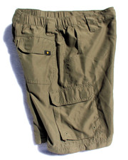 Boy Scouts Of America cARGO Shorts YOUTH Sz L Green Convertible Uniform NO LEGS