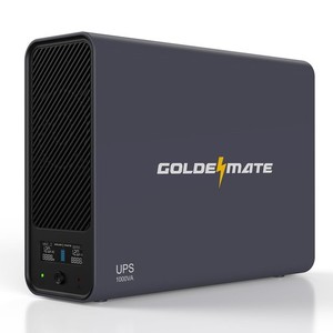 Goldenmate 1000VA 600W Uninterruptible Power Supplies LiFePO4 UPS Pure Sine Wave