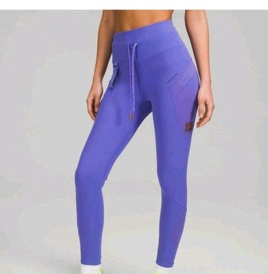 NWOT Lululemon Cargo Super-High-Rise Hiking Tight 25'' Charged Indigo size 4