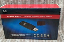 Cisco Linksys AE2500 Dual-Band Wireless-N USB Wifi Adapter. Second Used Adapter