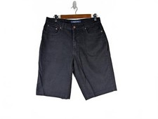 VTG 90's Bill Blass Black Denim Shorts Size 10