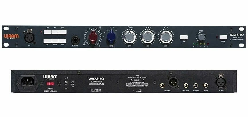 Warm Audio Single Channel British Mic Preamp & Equalizer - WA73-EQ - Image 4 of 4