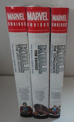 KULL The Savage The Destroyer & The Conqueror Marvel Years Omnibus HC Books