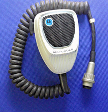 Vintage Motorola Microphone Police Style Untested