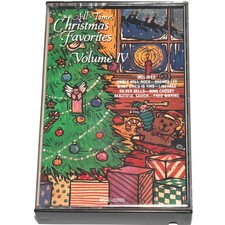 All Time Christmas Favorites Vol. IV Cassette Tape 1989 Holiday Music TESTED
