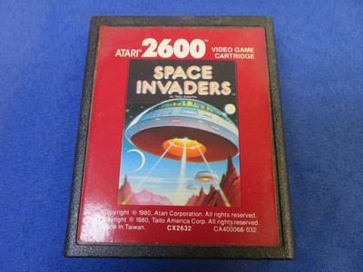 Space Invaders (Atari 2600, 1986) *CARTRIDGE ONLY*Red Label
