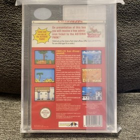 Asterix Nintendo Nes PAL A CIB UKG 85 Near Mint + #1 Highest Graded Globally