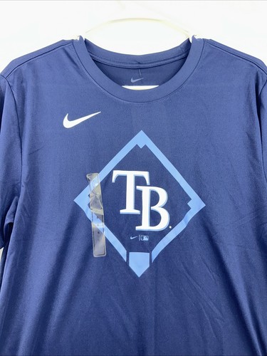 NWT Nike Men's Medium Tampa Bay Rays Navy Legend Icon Training T-Shirt $40