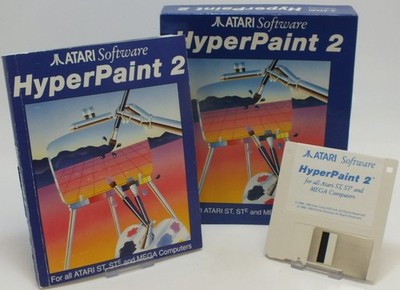 HyperPaint 2 Atari ST & STe Software - Vintage - OVP KOMPLETT