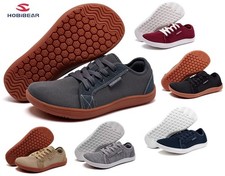HOBIBEAR Unisex Barefoot Shoes Wide Toe Zero Drop Minimalist Running Sneakers UK