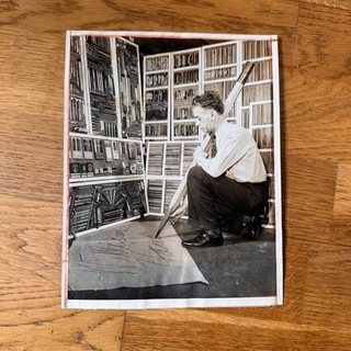 WILLIAM HAUSMAN PROMOTIONAL ADVERT PHOTOGRAPH 1943 VINTAGE PENCIL COLLECTION