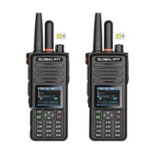 global-ptt G8plus PoC Radios  UHF Analog Walkie Talkie Two-Way Radio, Repeat...