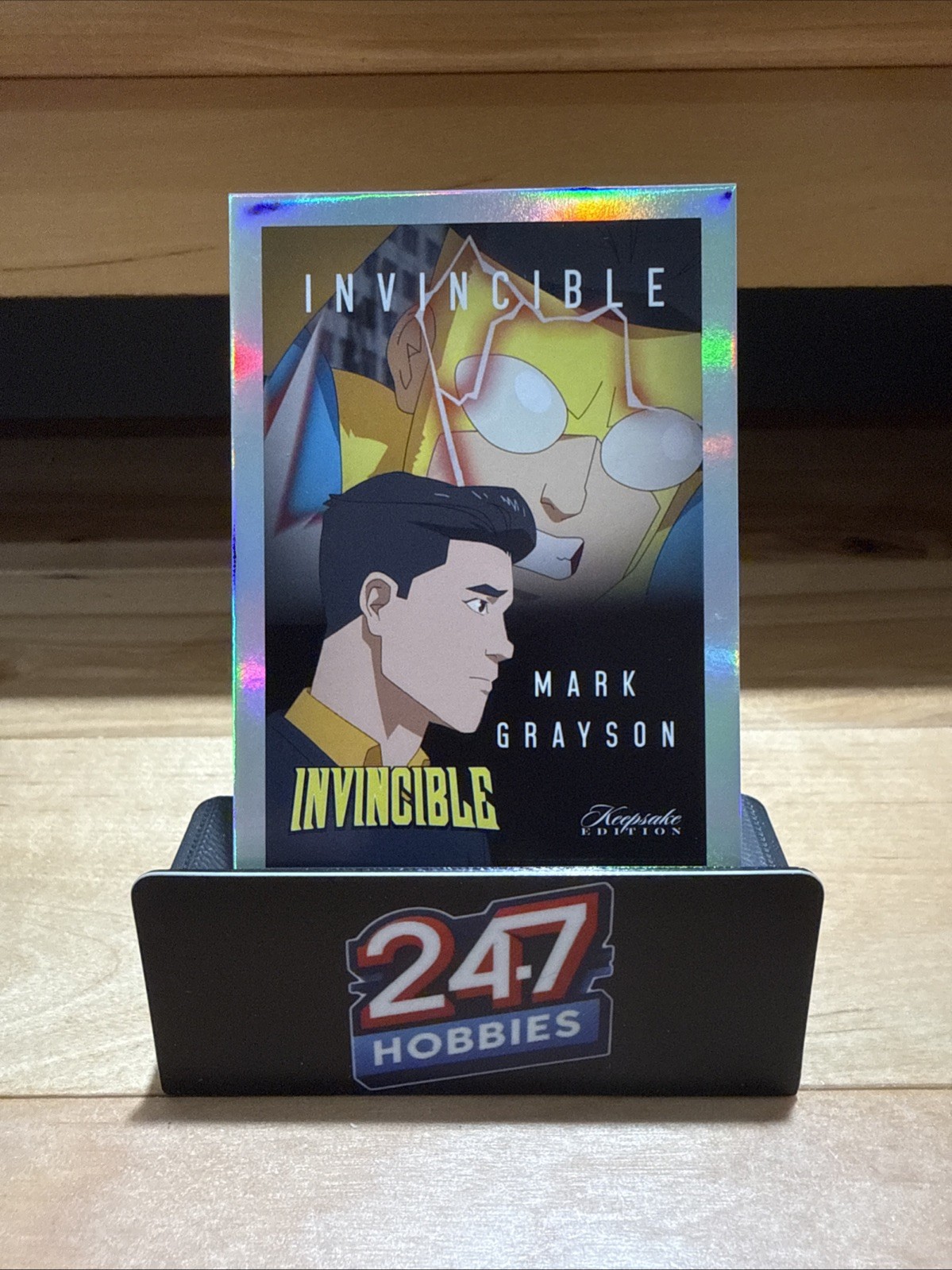 2025 Keepsake Invincible Season 1 #212 Invincible/Mark Grayson Silver FOIL