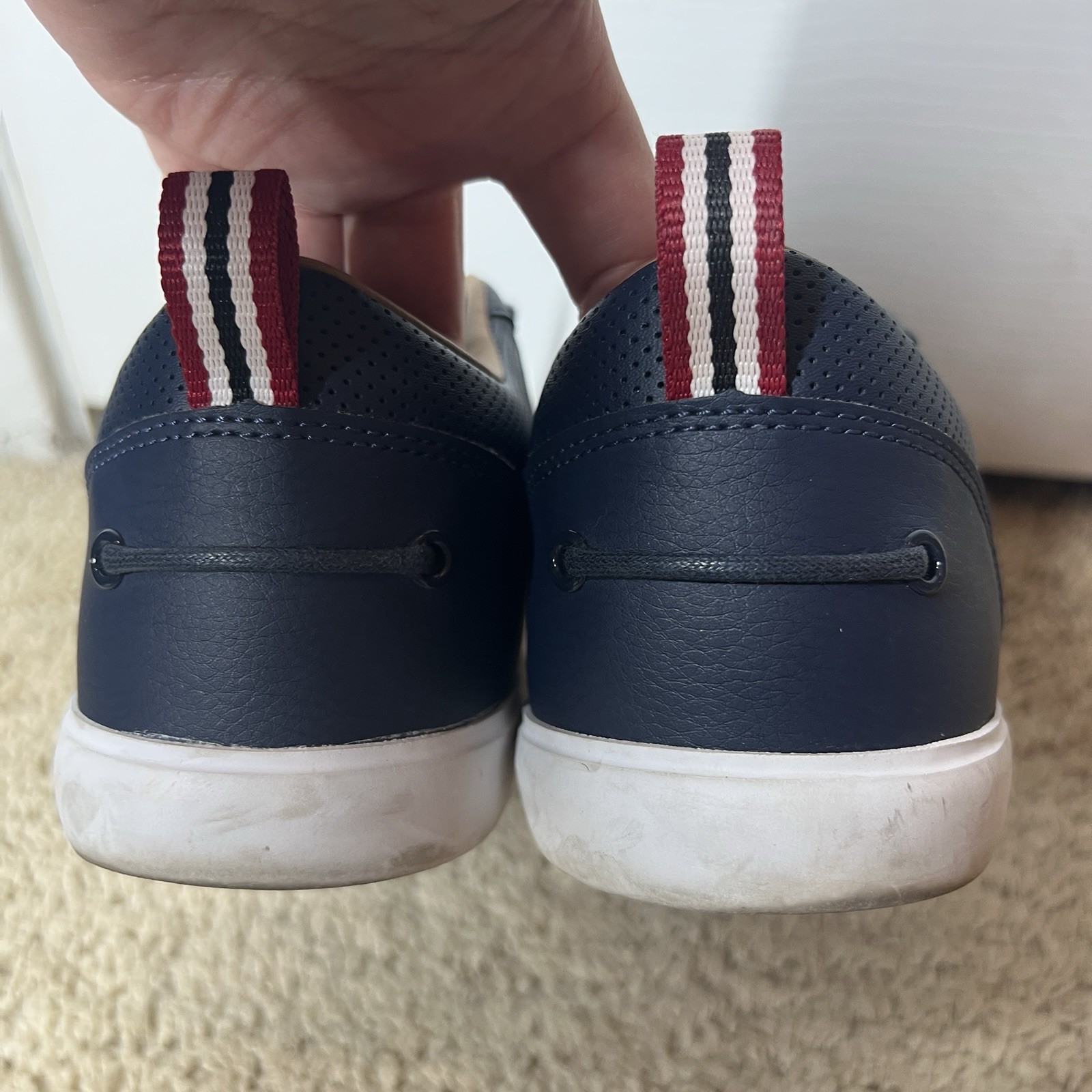 Lacoste Bayliss 119 1 U Sneakers Black Lace-Up Preppy Nautical Leather Uppers 10 thumbnail 3