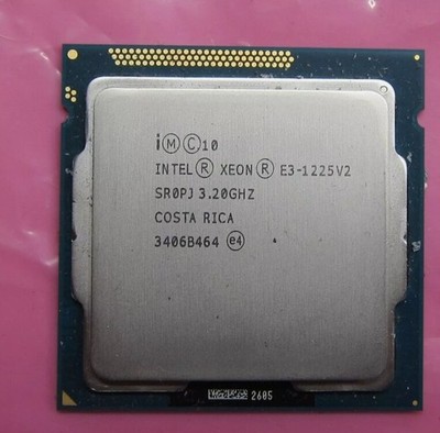 Intel Xeon E3-1225 V2 3.20GHz 4-Core 8MB LGA1155 Server CPU Processor SR0PJ 77W