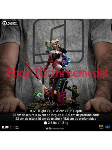 Iron Studios 1/10 DC HARLEY QUINN Gotham City Sirens Art Scale Statue DX Ver. - Picture 2 of 13