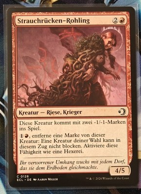 Strauchrücken-Rohling - ECL-128 - Common - MTG - Deutsch - NM -Brambleback Brute