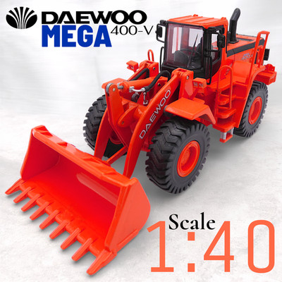 Scale 1:40 Diecast Wheel Loader Model Daewoo Mega 400 V Clover World