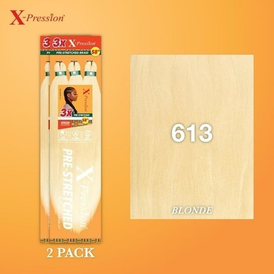 WEIF-X-pression prestretched braiding hair - 3x braid 58 inch