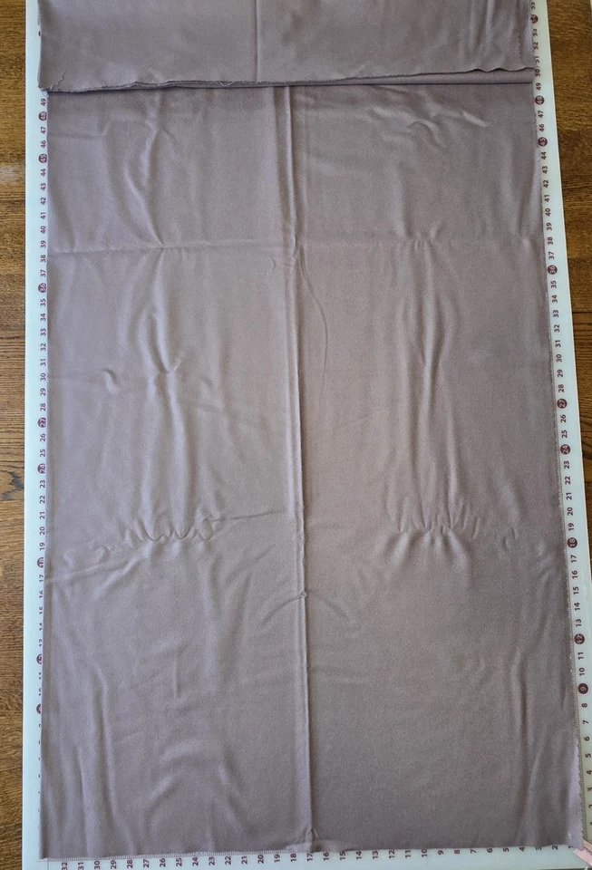 2+ Yards - Vintage PENDLETON WOOL FABRIC - Brown - 66" Wide - Image 3 of 4