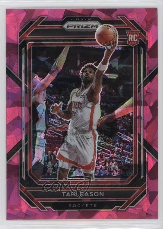 2022-23 Panini Prizm Pink Ice Prizm Tari Eason #258 Rookie RC 0i5i