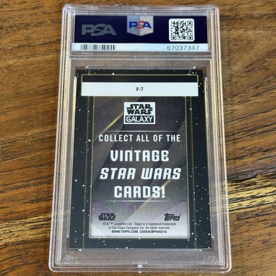 Duel Death Star Racing 2021 Topps Star Wars Galaxy Chrome GREEN 33