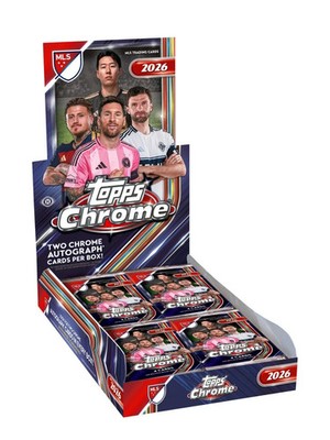 Topps Chrome 2026 MLS - Hobby Box (Pre Order)