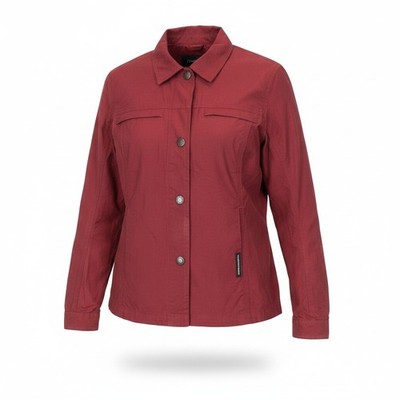 Tucano Urbano Demetra Damenjacke IT40 Rot Baumwollmix Langarm Atmungsaktiv
