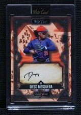 2024 Wild 5 Card Draw Classic Silver Foil Orange 1/5 Diego Mosquera Auto v9t