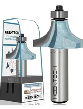 KEENTECH Round Over ROUTER BIT, 1/2" Shank, Edge Forming Router Bit (KT06021408)