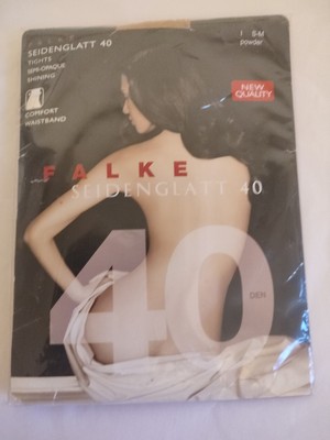 Falke tights Seidenglatt 40 Den Semi Opaque Tights Powder Size S-M I