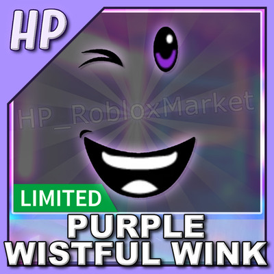PURPLE WISTFUL WINK - Limited  CLEAN   FAST DELIVERY 