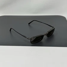 EASYCLIP S2463 51/18/140 BROWN 10 EYEGLASSES W/ Magnetic Polarized Clip Sunglass