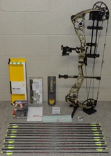 Loaded BOWTECH SS34 Bow Package- 50 to 60 lb- 26 to 31.5"- SS 34 Sitka Subalpine