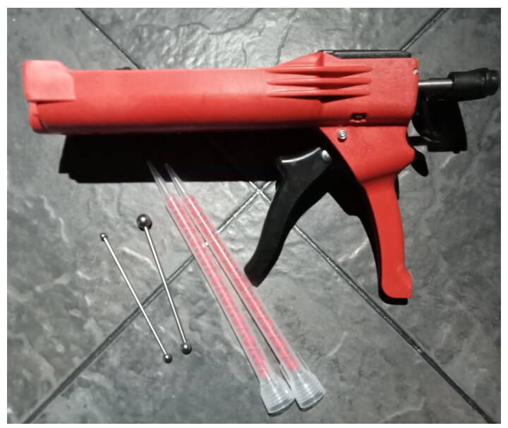 Gold Epoxy Tile Grout Walls & Floors Waterproof , Flexible 400ml Bright