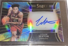 2018-2019 Panini Select Colin Sexton Rookie Signature Tie-Dye Prizm Auto RC /25