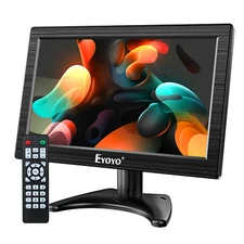Eyoyo 12'' Portable Monitor 1366x768 Display HD TFT LED Screen AV VGA BNC HDMI