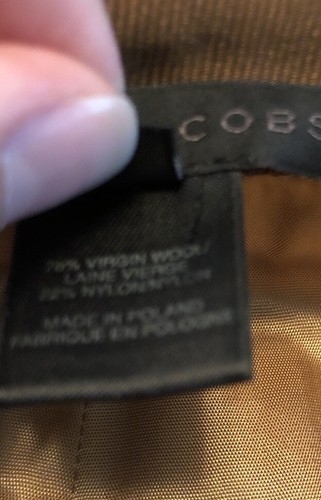 Marc Jacobs 100% Wool Skirt Camel Colored With Orange Button Detail Sz 6 EUC! - Picture 8 of 12