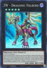 ZW - Dragonic Halberd (LIOV-EN040) - Super Rare - 1st Edition