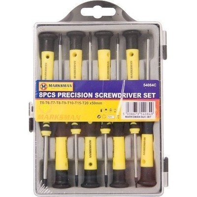 T9 T6 T15 T7 8pc precision scredriver set T8 T20 x 50MM T10 T5
