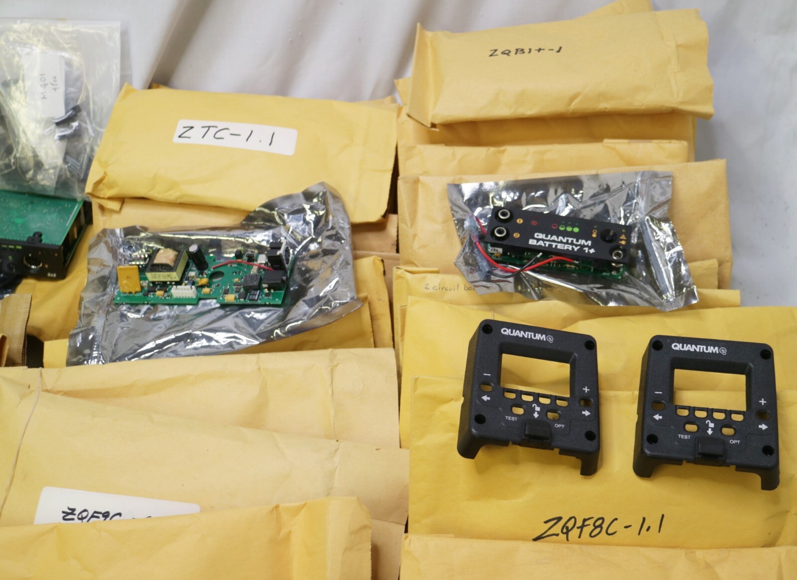 Lot of 84 Pcs Quantum Flash Turbo Battery Circuit Board Housing Panel Assembly + eBay