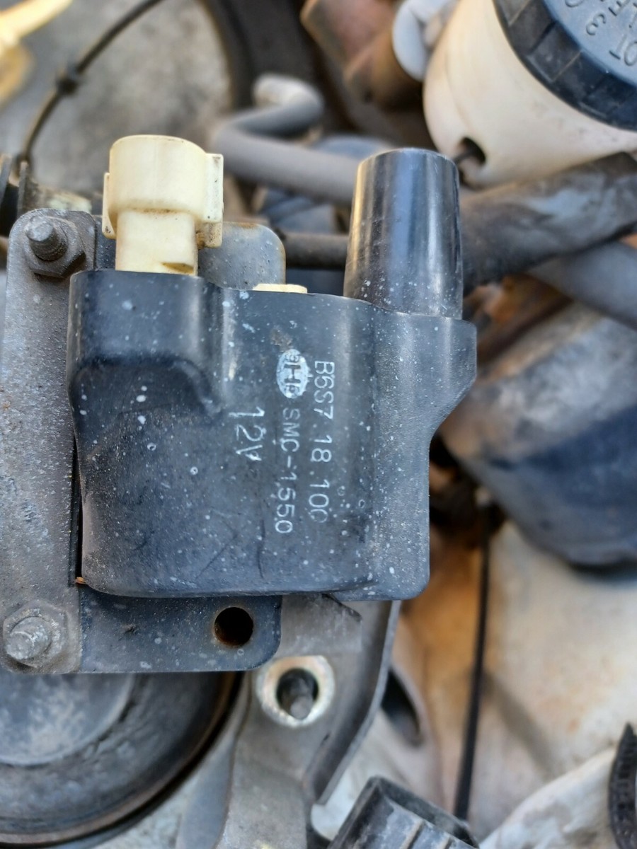 Mazda 323 Festiva B6S7 18 100 Ignition Coil Igniter Pack