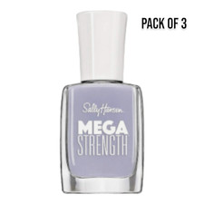 New SALLY HANSEN NAIL POLISH MEGA STRENGTH Be Iconic #062 (PACK OF 3)