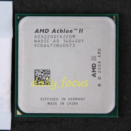 AMD Athlon II X2 220 2.8 GHz ADX220OCK22GM CPU Processor Socket AM3 4000 MHz