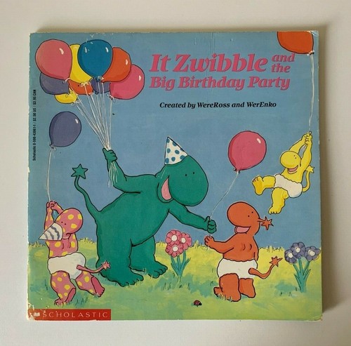 It Zwibble and the Big Birthday Party by Lisa Werenko (PB 1988) vintage children - Picture 1 of 11