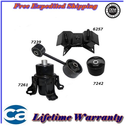 Engine Motor Mounts & Auto Trans Mount 4PCS Set for Toyota Camry 01-97 V6-3.0L - Picture 6 of 6