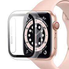Defense Case with Integrated Tempered Glass Screen Protector for Apple Watch