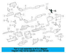Mercedes-Benz E-Class W212 Right Exhaust System Hanger Bracket A2124923341