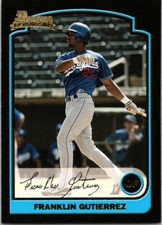 2003 Bowman 1st #225 Franklin Gutierrez